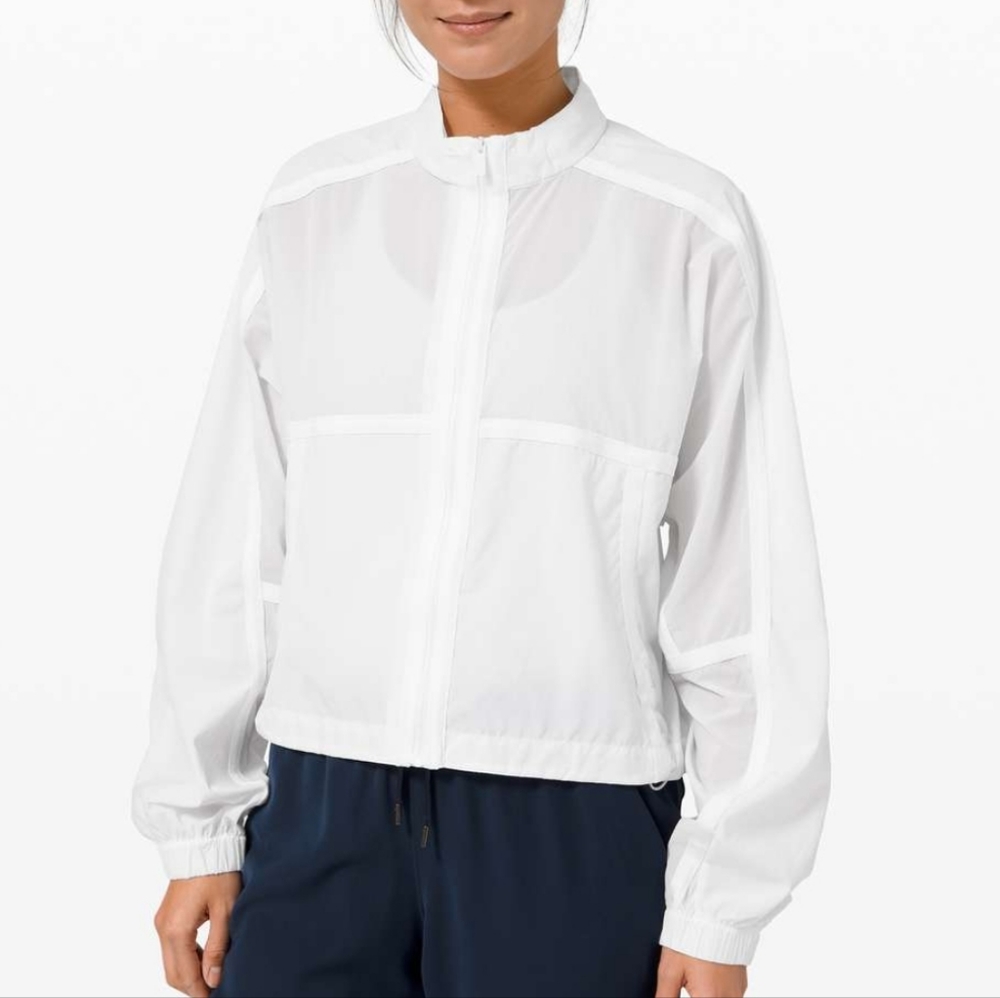 Lululemon Slip into the Moment Short Jacket - White 4